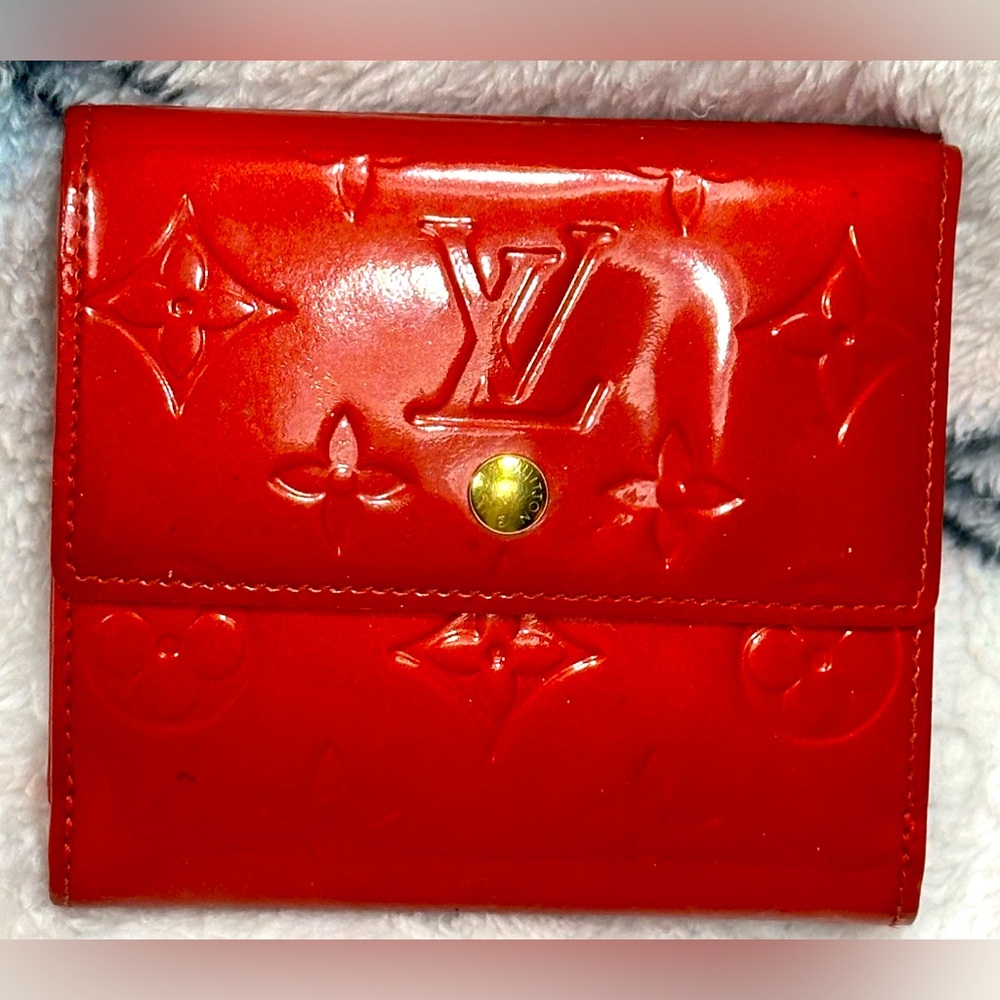 SOLD 🔥 Louis Vuitton Vernis Double Snap Wallet - Picture 1 of 12